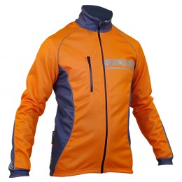 Impsport Polar Winter Cycling Jacket (Flo Orange/Grey)